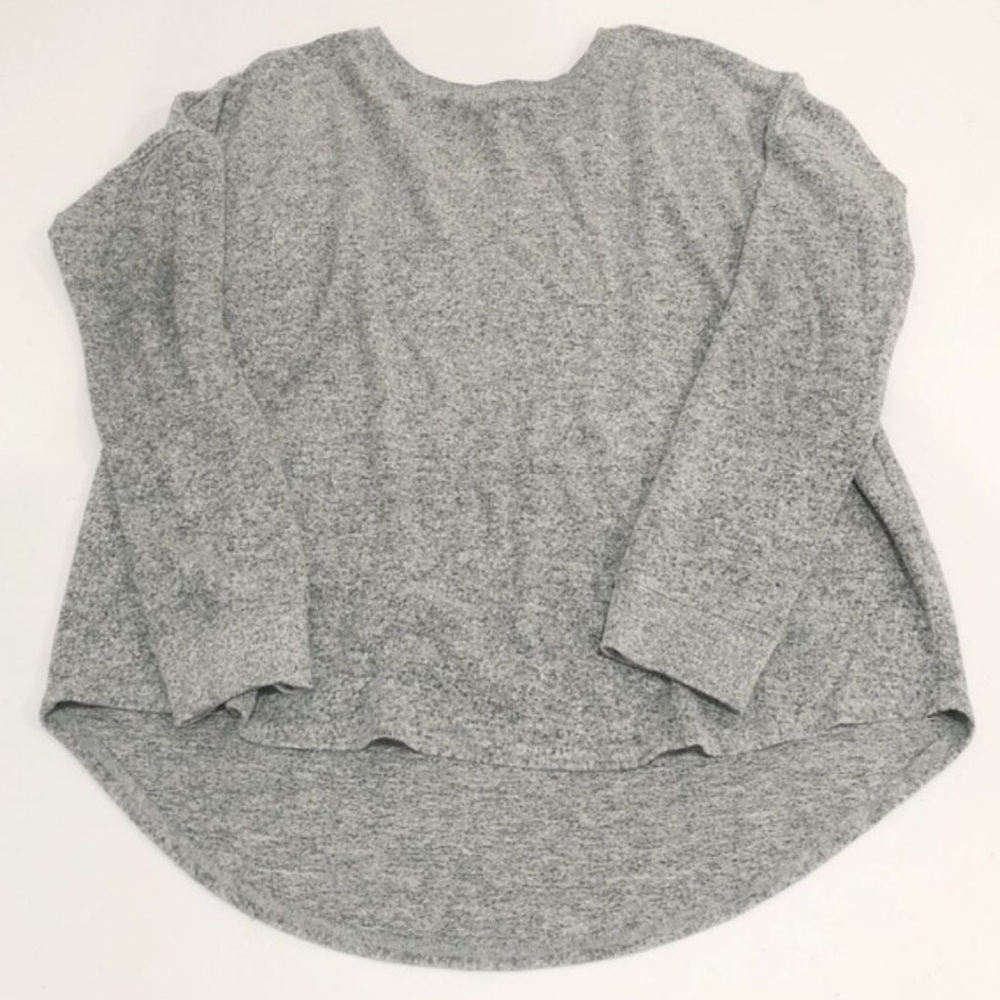 free press Soft Gray Oversize Sweater - Picture 2 of 7